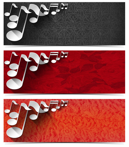 Três Banners Musicais - N2
 - Foto, Imagem