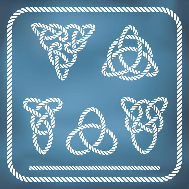 Celtic rope knotes - Vector, Image