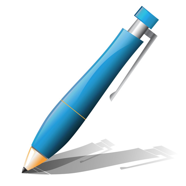 Ballpoint pen icon - Vector, afbeelding