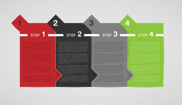 Infographic banners - Vector, Image