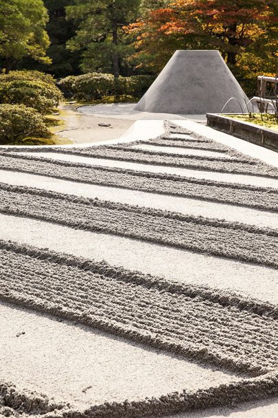 Jardín Zen en Ginkakuji
 - Foto, Imagen