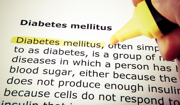 Diabetes mellitus - Fotoğraf, Görsel