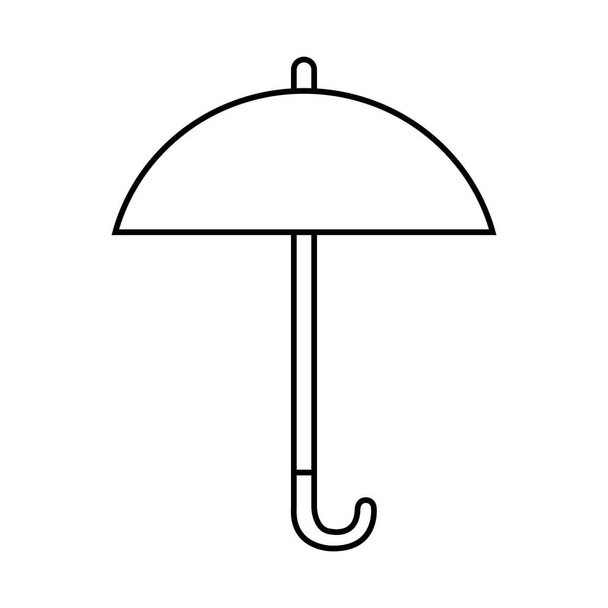 İzole edilmiş şemsiye vektör tasarımı - Vektör, Görsel