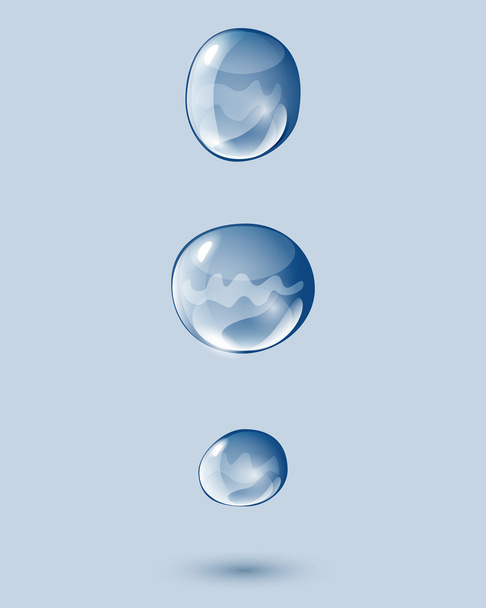 tres gotas
 - Vector, imagen