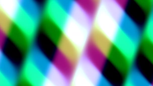 Tartan Effect Grid Pattern Morphing en Moving Endless Loop - Video
