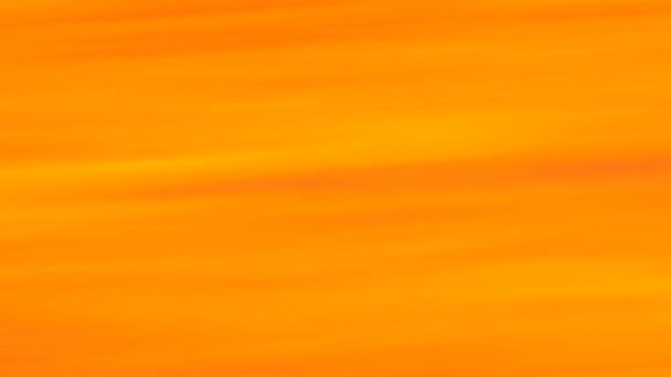 Smooth Hot Bright Orange Clouds Background Quickly Moving Horizontally - Footage, Video