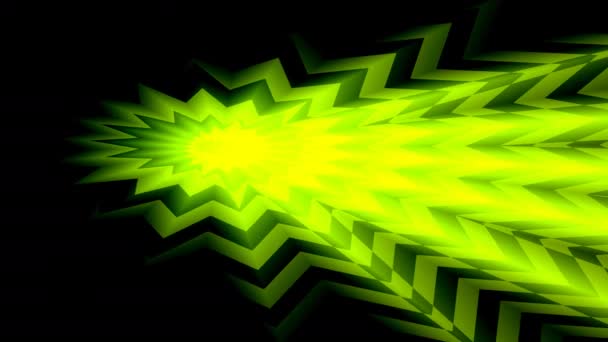Verlangsamung der pulsierenden Veränderung des hellgrünen Kopierraums über dem Thema Dunkle Energie - Filmmaterial, Video