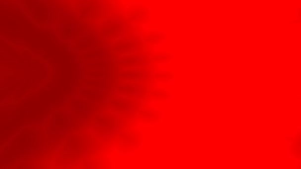 Warping Abstract Red Cellular Background Loop - Filmmaterial, Video