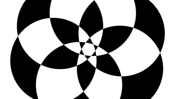 Masque multiple chevauchement Exclusion Venn cercles formant boucle motif floral
 - Séquence, vidéo