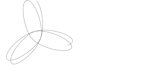 Spiral Spirograph Drawn Υποτροχοειδές Επιτροχοειδές - Πλάνα, βίντεο