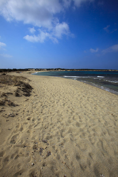 Naxos / Greece - August 23, 2014: Kalantos beach view, Naxos, Cyclades Islands, Greece - Фото, зображення