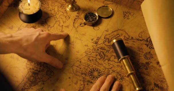 изучение концепции - планирование маршрута на карте старого мира
 - Кадры, видео