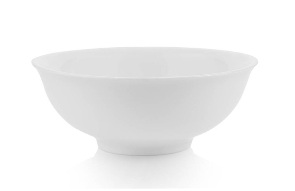 white bowl isolated on white background - Photo, Image