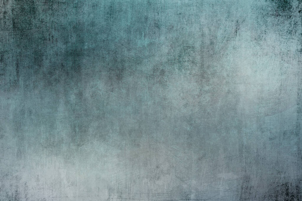 Old blue turquoise wall grungy  backdrop - Foto, imagen