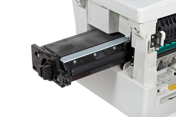 inserção de cartucho no dispositivo multifuncional
 - Foto, Imagem