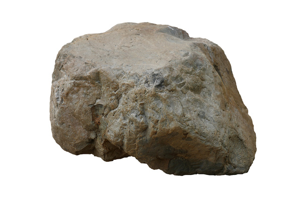 roccia isolata su sfondo bianco - Foto, immagini