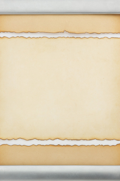 aged paper texture on white - Zdjęcie, obraz