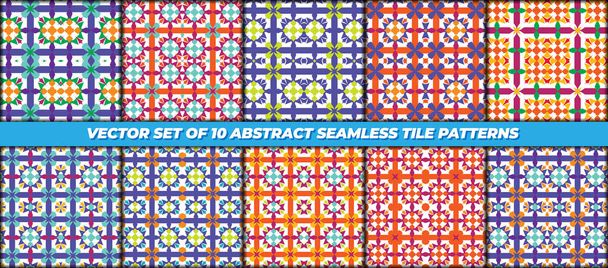 patterns for textile printing, Seamless abstract ornamental vector - Vektor, obrázek