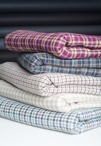 fabrics textile. Cotton Fabric Sample - Photo, Image