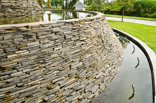 Decorative fountain wall - Photo, Image