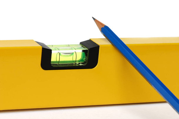 yellow pencil on the table - Φωτογραφία, εικόνα