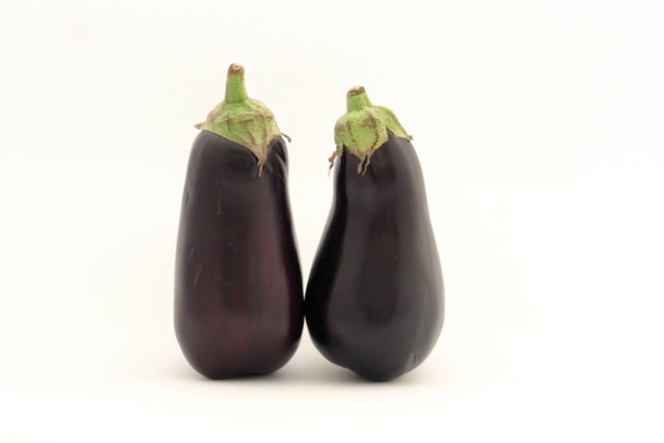 purple aubergine vegetable food - Fotoğraf, Görsel