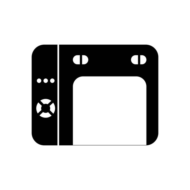 tablette numérique silhouette style icône vectoriel design
 - Vecteur, image