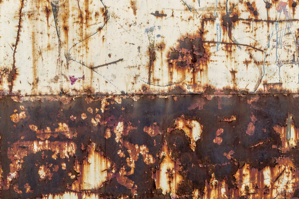 Old Weathered Corrugated Metal Texture - Φωτογραφία, εικόνα