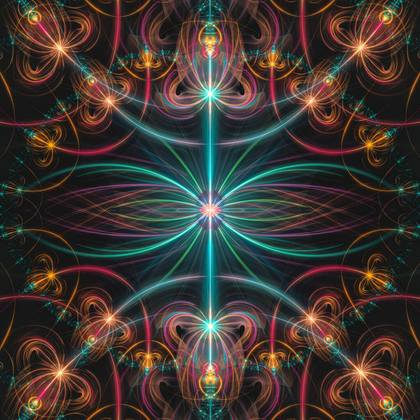 Rayons lumineux symétriques se dilatant du centre
 - Photo, image