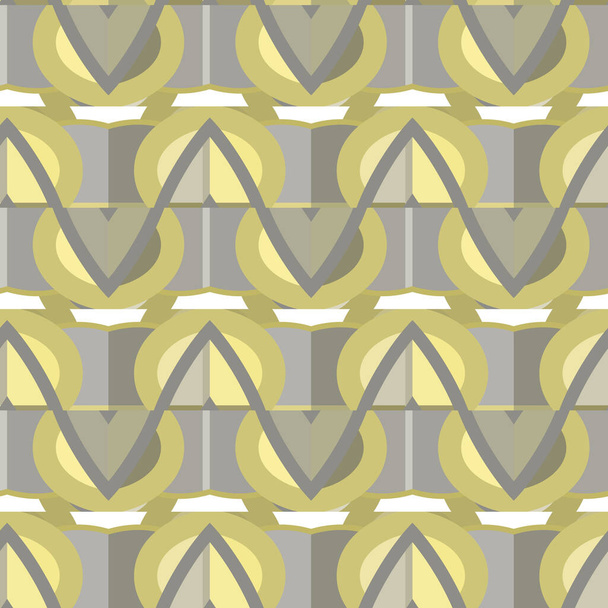 illustration de motif abstrait, fond vectoriel sans couture - Vecteur, image
