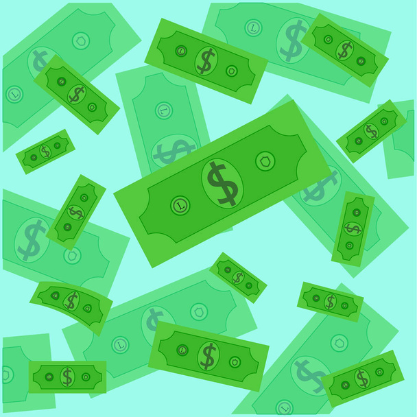 contexto de dinheiro para o
  - Vetor, Imagem