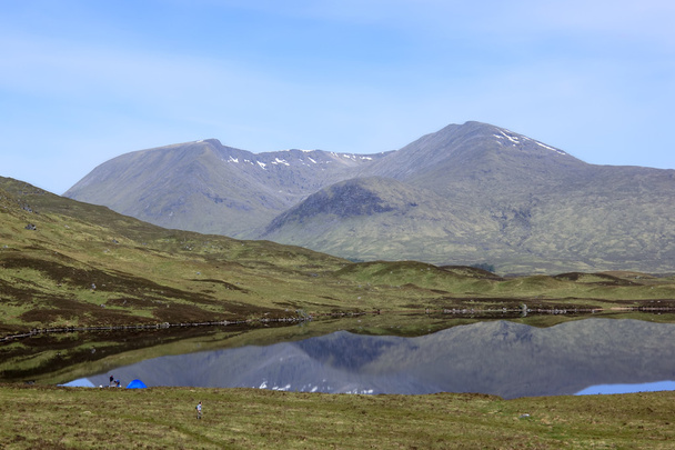 Campeggio rannoch brughiera altopiani scozzesi
 - Foto, immagini