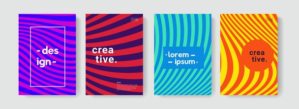 Moderne abstrakte Muster mit linearer Struktur für Broschüren, Cover, Poster, Banner, Flyer. - Foto, Bild