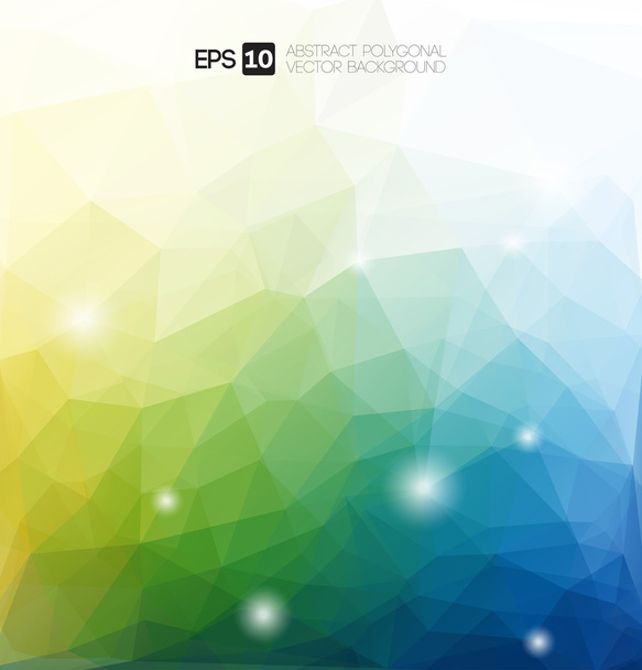 Abstract polygonal geometric background - Vector, Image
