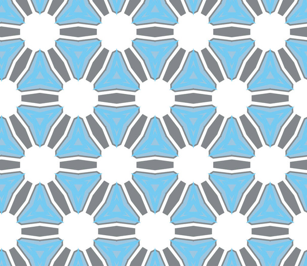 Seamless vector pattern in geometric ornamental style - Vector, Image