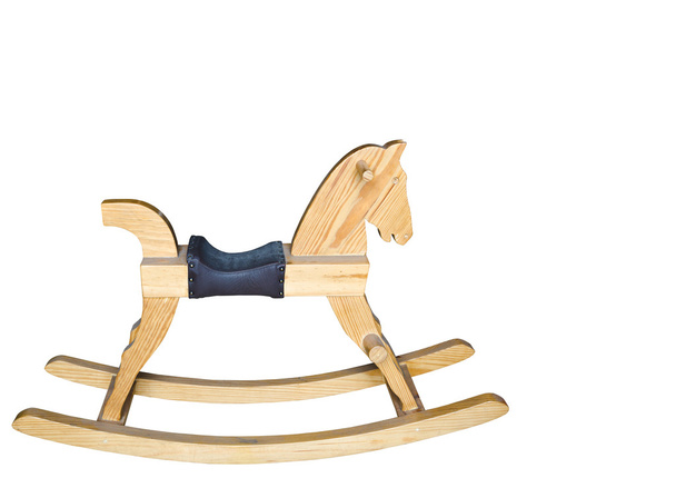 wooden rocking horse - Photo, Image