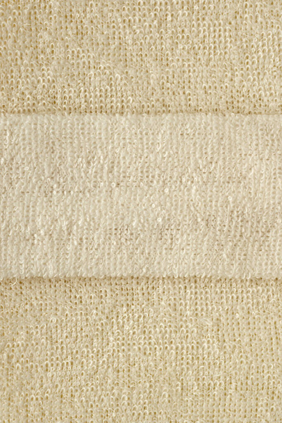 Contexte et texture des fibres tissées grossières d'une éponge de bain
 - Photo, image