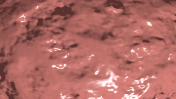 kaotikus elvont háttér készült monokróm Tart narancs színű egy fényes íves minta kiolvasztott 3D-ben - Fotó, kép