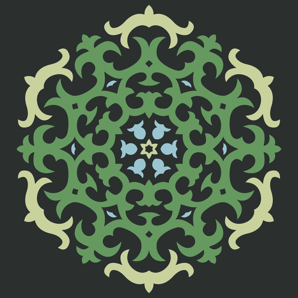 Vector Ornament With Caucasian Motifs - Vector, Image