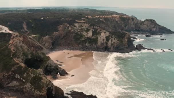Veduta aerea di Odeceixe in Portogallo
 - Filmati, video