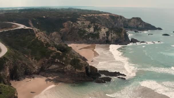 Veduta aerea di Odeceixe in Portogallo
 - Filmati, video