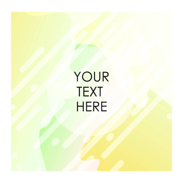 Colorful background with typography vector - Vektör, Görsel