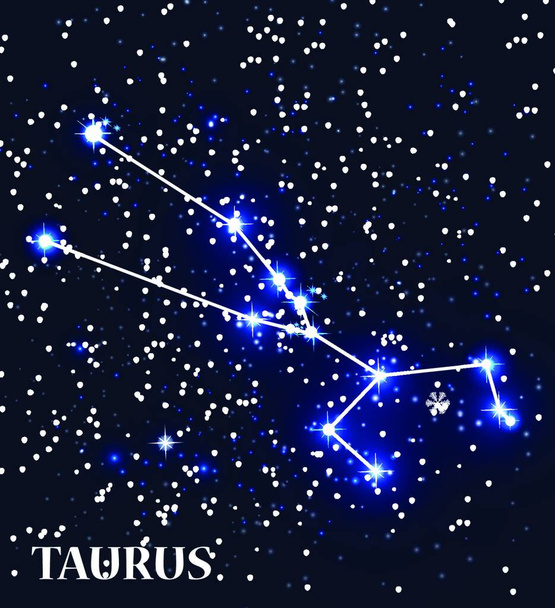Symbol: Taurus Zodiac Sign. Vector Illustration. EPS10 - Vector, afbeelding