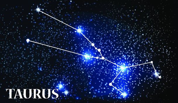 Symbol: Taurus Zodiac Sign. Vector Illustration. EPS10 - Vector, Imagen