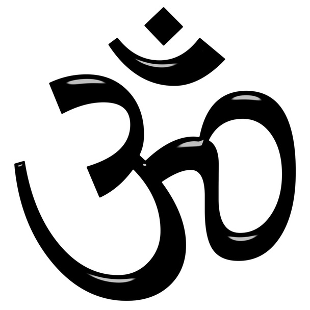 3D-Hinduismus-Symbol - Foto, Bild