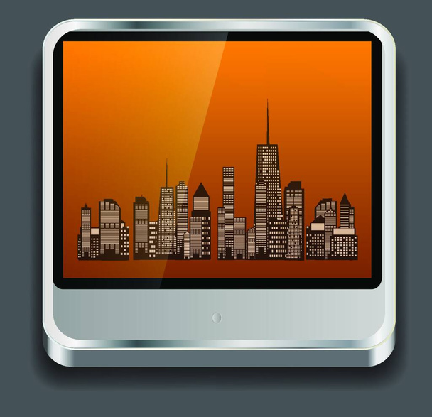 Vector illustration of apps icon - Vector, Imagen