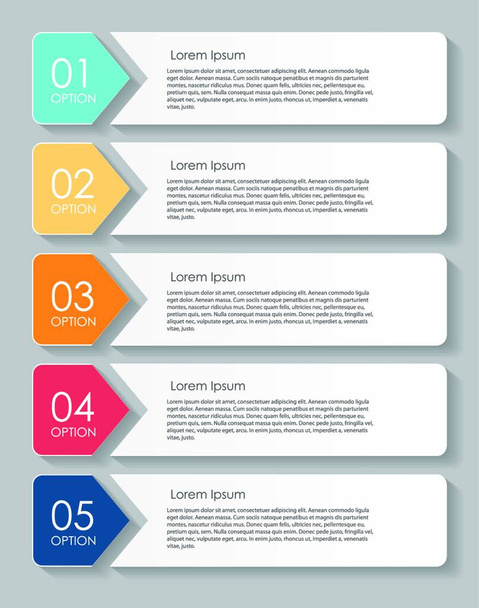 Infographic Design Elements for Your Business Vector Illustration. - Vektor, Bild