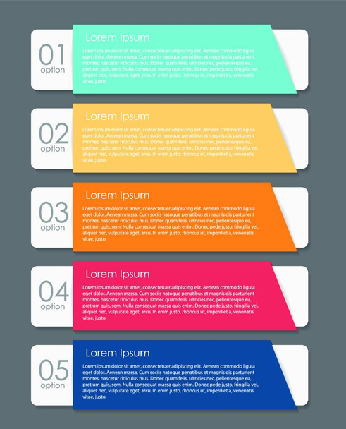 Infographic Design Elements for Your Business Vector Illustration. - Vettoriali, immagini