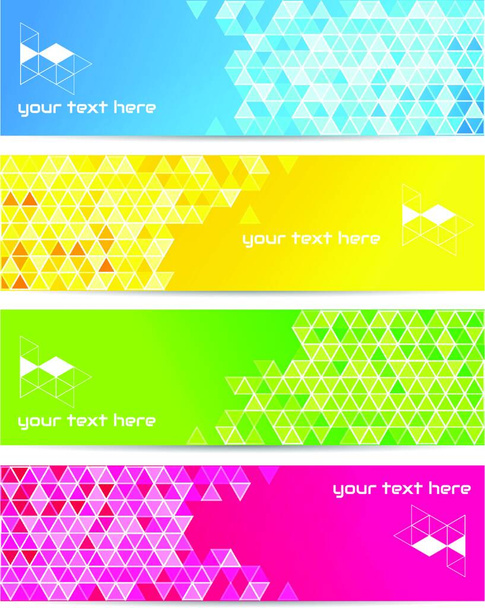 Abstract technology background in color. Vector illustration. - Wektor, obraz