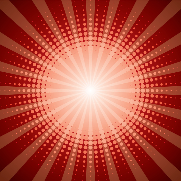 Vermelho efeito brilho meio-tom
 - Vetor, Imagem